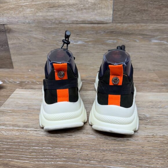 Steve Madden Myles Green Camouflage Leather/Textile Sneakers Women's Size 7.5 - Picture 3 of 7